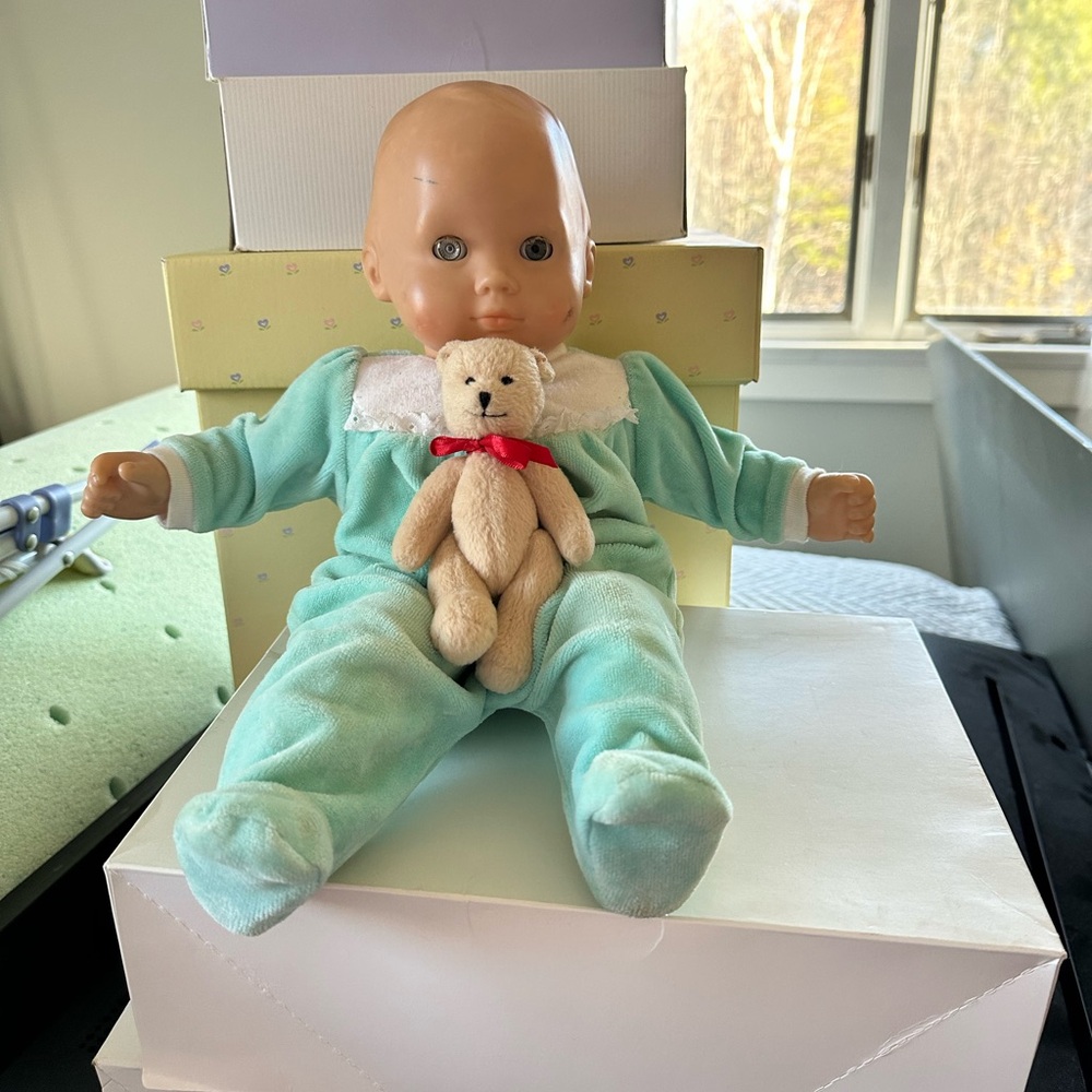 American Girl Bitty Baby and Accessories LIKE NEW items still in original box